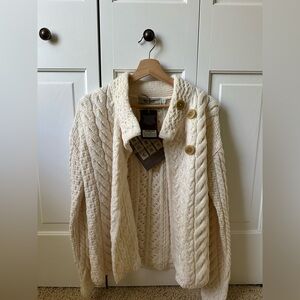 Aran sweater (made in Ireland)